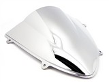 Kawasaki Ninja 250R Chrome Double Bubble Windscreen Shield 2008-2012